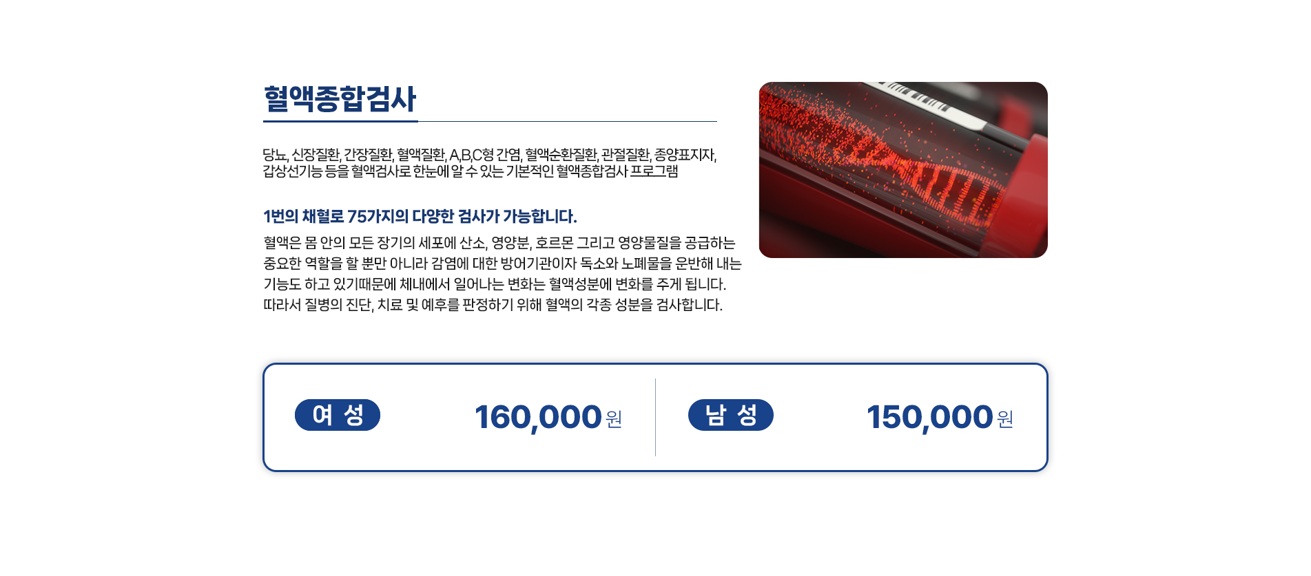 혈액종합검사란?